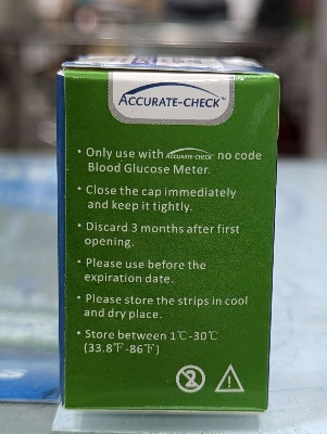 Picture of Accurate Check Test strips 50 pcs strip