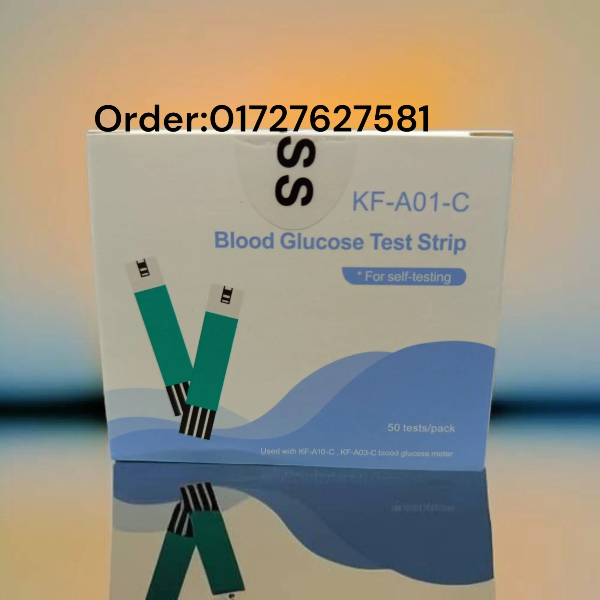 Picture of Cofoe KF-A01-C Blood Glucose Test Strips 25 & 50 pes