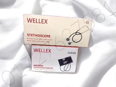 Picture of WELLEX Aneroid Sphygmoman Mater B.P And Stethoscope Set