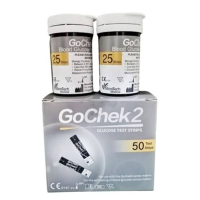 Picture of GoChek 2 Glucose Test Stips