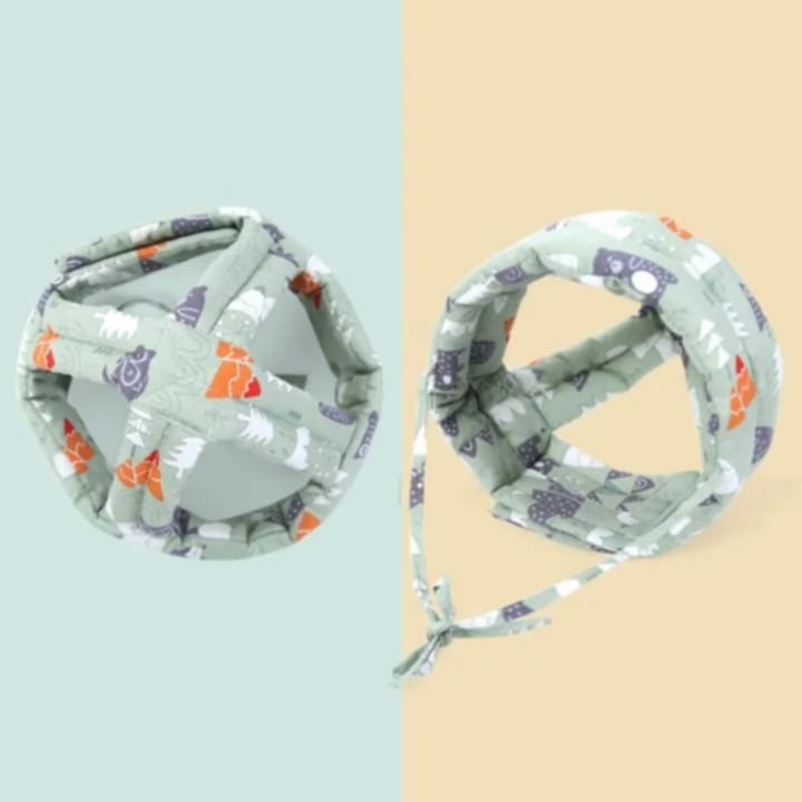 Picture of Baby Head Protector - Baby Helmet for Crawling Walking Running - No Bumps and Soft Cushion - Adjustable Protective Cap Infant Baby Safety