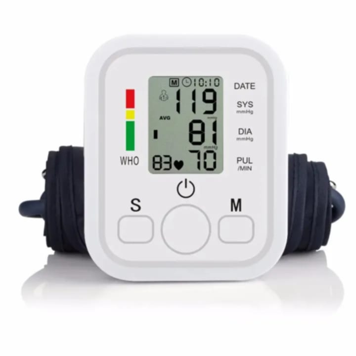 Picture of Digital Arm Blood Pulse Pressure Monitor Electric Tonometer Meter Health Care 99 Memory Sets Household Sphygmomanometer