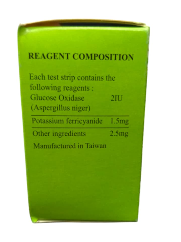 Picture of Rapid view blood glucose test strip 50 PCS