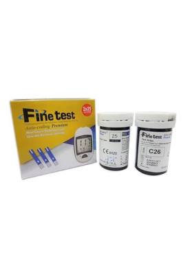 Picture of Fine Test Blood Glucose Test Strip 25 & 50 pice