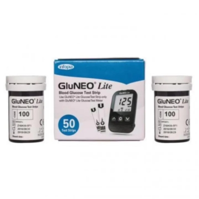 Picture of GluNEO Lite Blood Glucose Test Strip 25 pes 