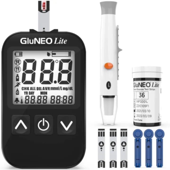 Picture of GluNEO Lite Blood Glucose Test Strip 25 pes 