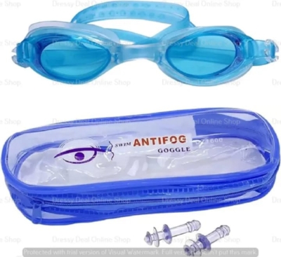 Picture of Antifog Swimming Glass googles with Ear Plug