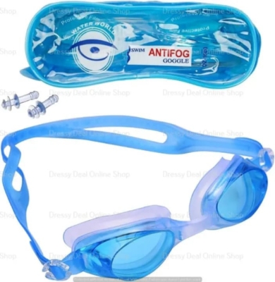 Picture of Antifog Swimming Glass googles with Ear Plug