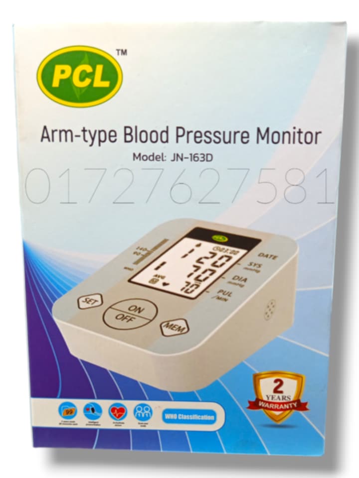 Picture of PCL Arm-type Blood Pressure Monitor Model: JN-163D