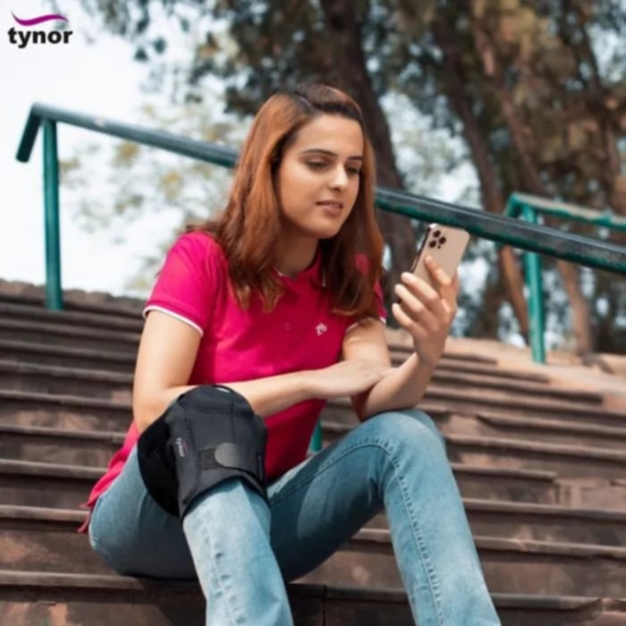 Picture of Tynor Knee Wrap Hinged (Neo) J-15 Compression, Support, Pain Relief