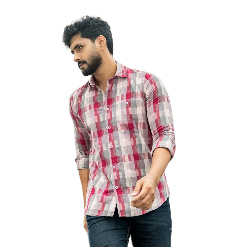 Picture of Manfare Premium Casual Check Shirt for Men I MS-53