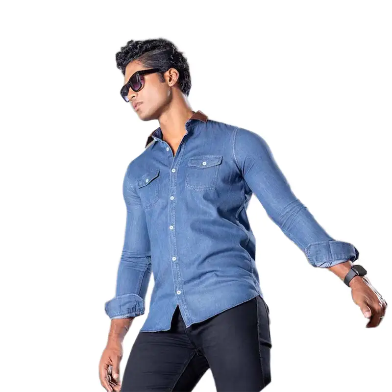 Picture of Manfare's Premium Denim Shirts for Men I MS-10