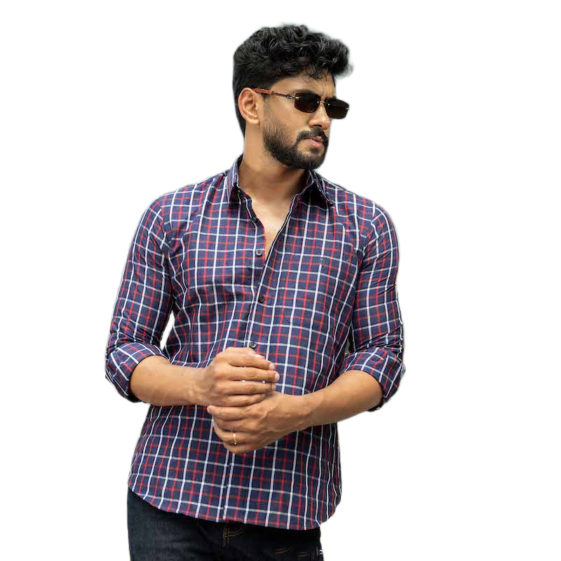 Picture of Manfare Premium Casual Check Shirt for Men I MS-51