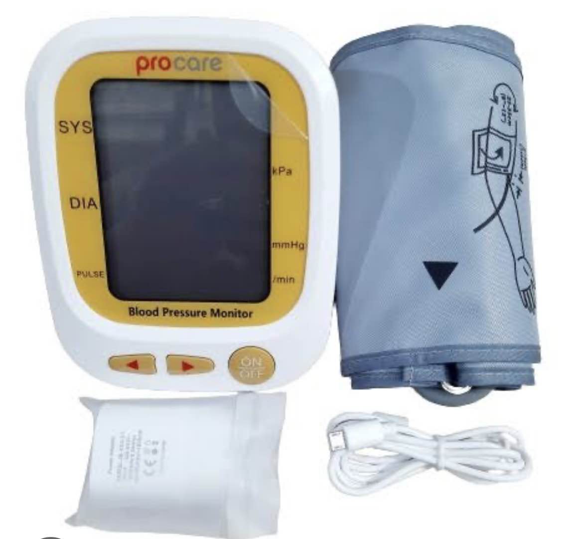 Picture of ProCare 650S Upper Arm Digital Blood Pressure Monitor Bp Machine with Voice Broadcast (1 Year, Brand Warranty)