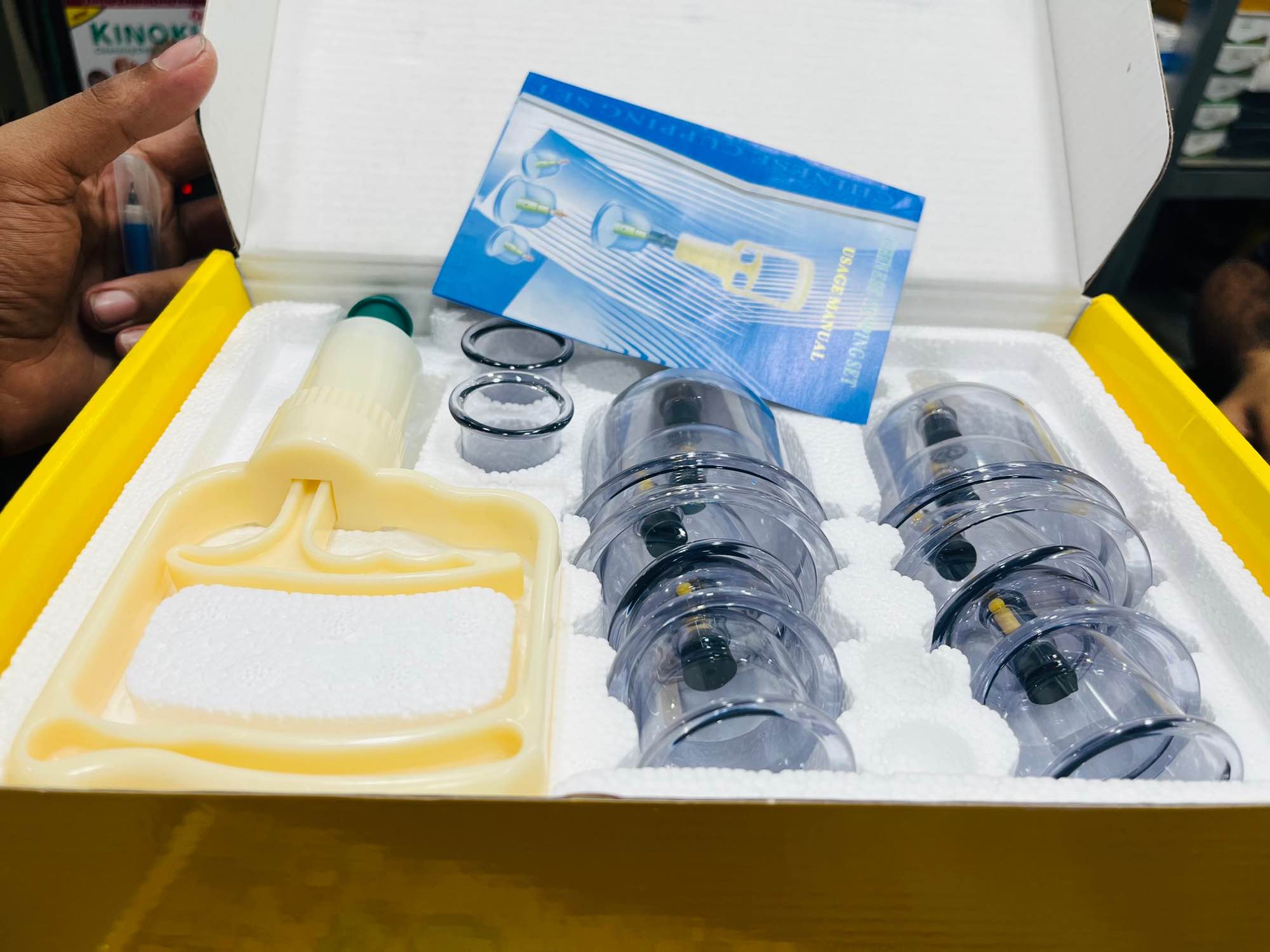 Picture of Hijama Cupping Set Vacuum – 12pcs Dry Massage Cupping Therapy Set for Hijama Treatment