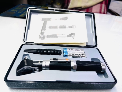 Picture of (Ear Nose &Throat) Medical Diagnostic Otoscope Ear Examination Kit with LED Lamp