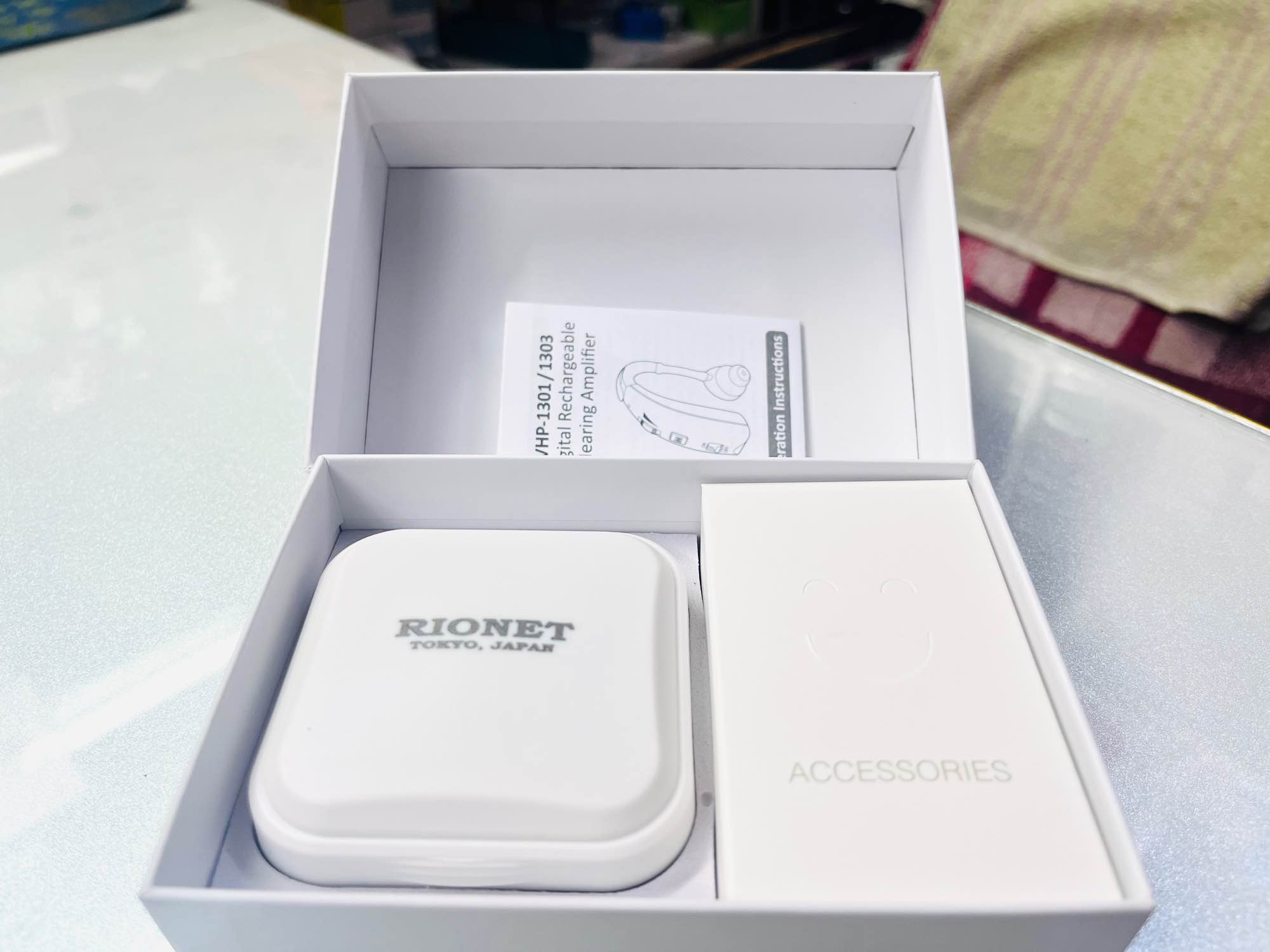 Picture of Digital Rechargeable Hearing Amplifier / Hearing Amplifier /Hearing Aid / Hearing Aid Machine / Hearing Machine DHP-1301/1303