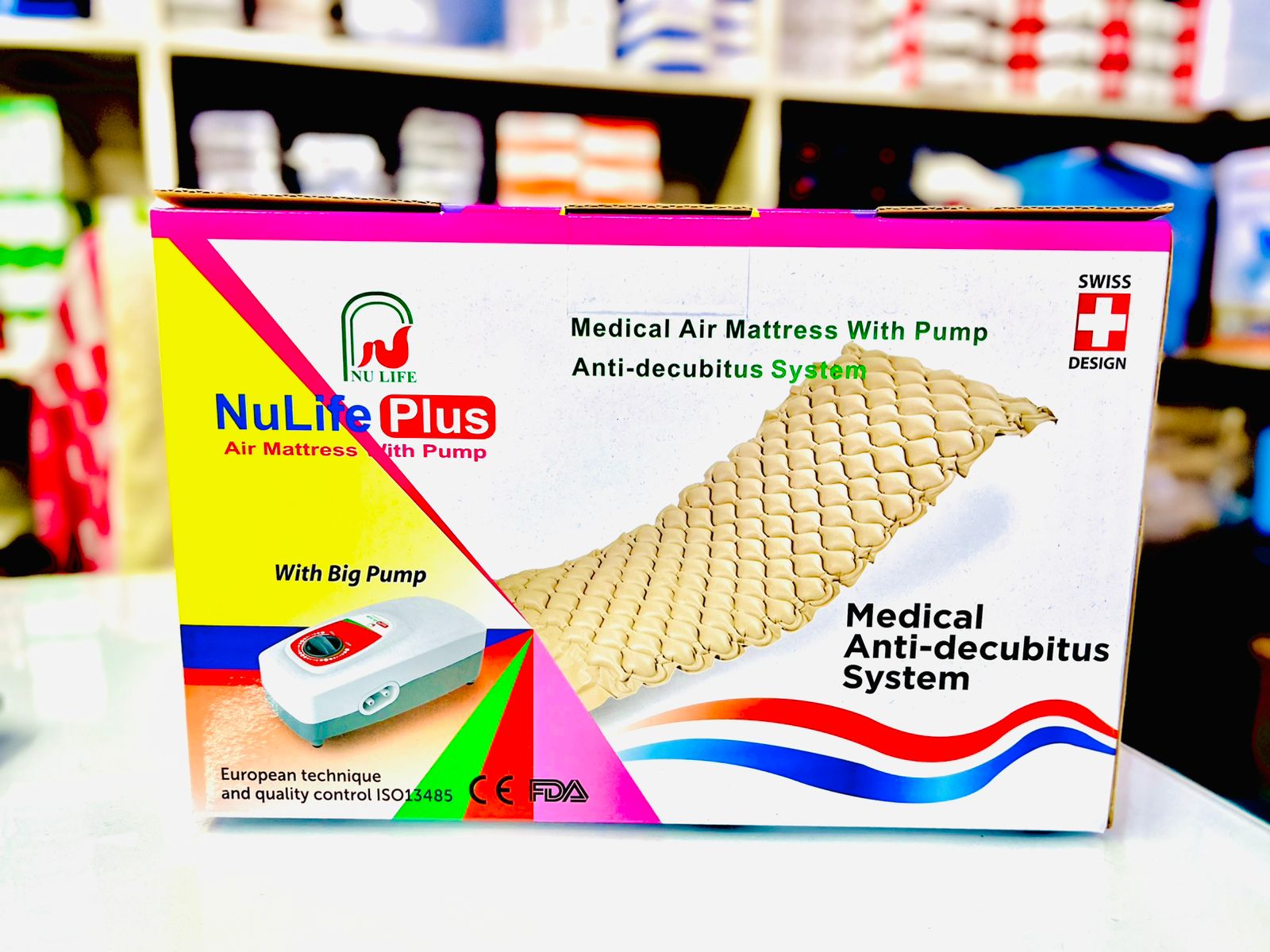 Picture of Anti-Bedsore Medical Bed Air Bubble Mattress With Adjustable Pump System