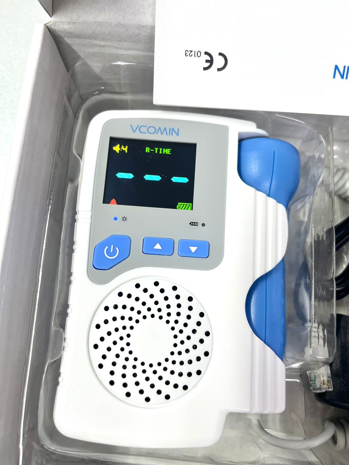 Picture of vcomin fetal doppler fetal ultrasound baby heartbeat with 250ml gel