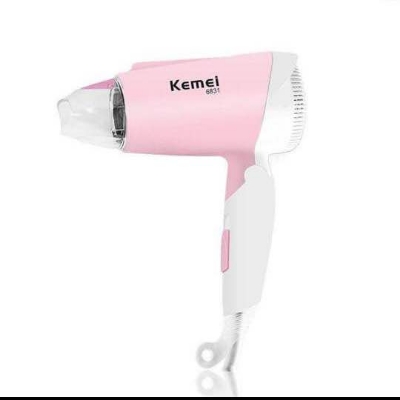 Picture of Kemey Km6831 Cool And Hot Foldable Electric Hair Dryer For Women - Hair Dryer