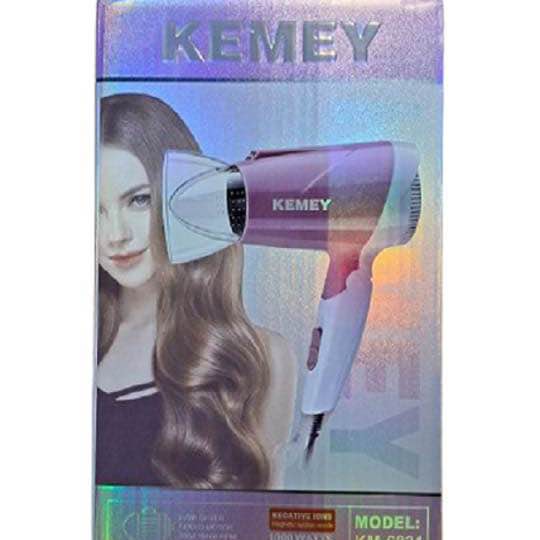 Picture of Kemey Km6831 Cool And Hot Foldable Electric Hair Dryer For Women - Hair Dryer