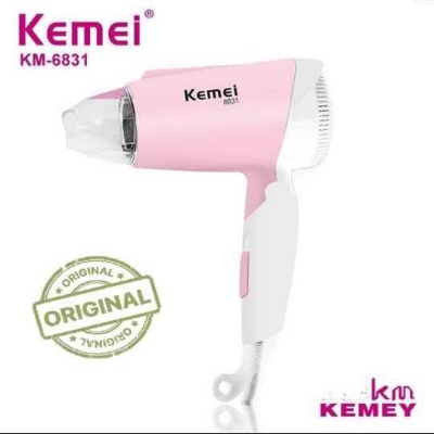 Picture of Kemey Km6831 Cool And Hot Foldable Electric Hair Dryer For Women - Hair Dryer
