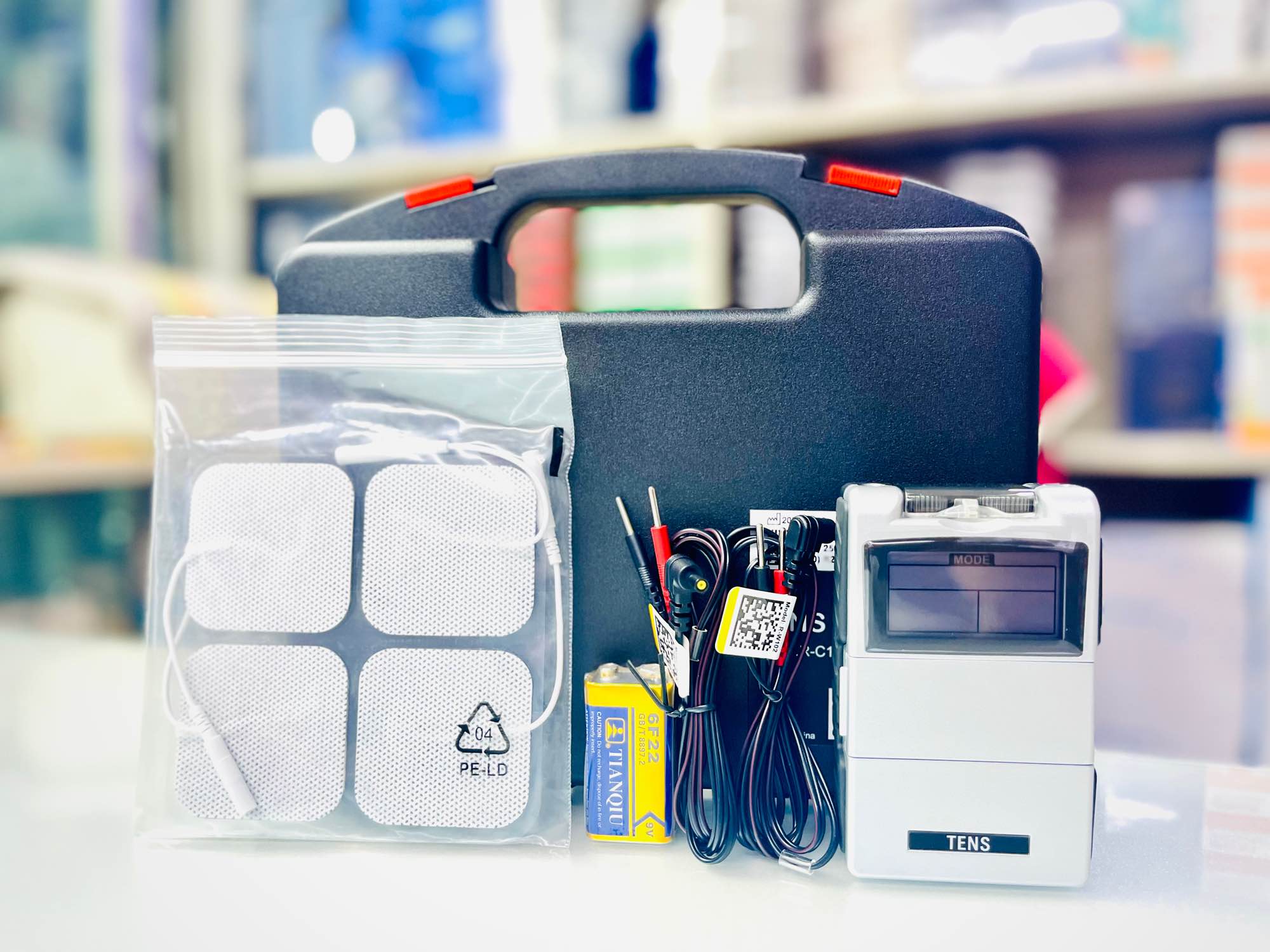 Picture of TENS Machine for Physiotherapy - MST Combo Digital Therapy Device for Effective Back Pain Relief (Mede In China)