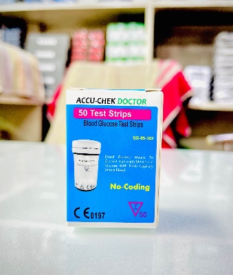 Picture of Accu Chek Doctor 50pc Test Strips for Glucose Meter