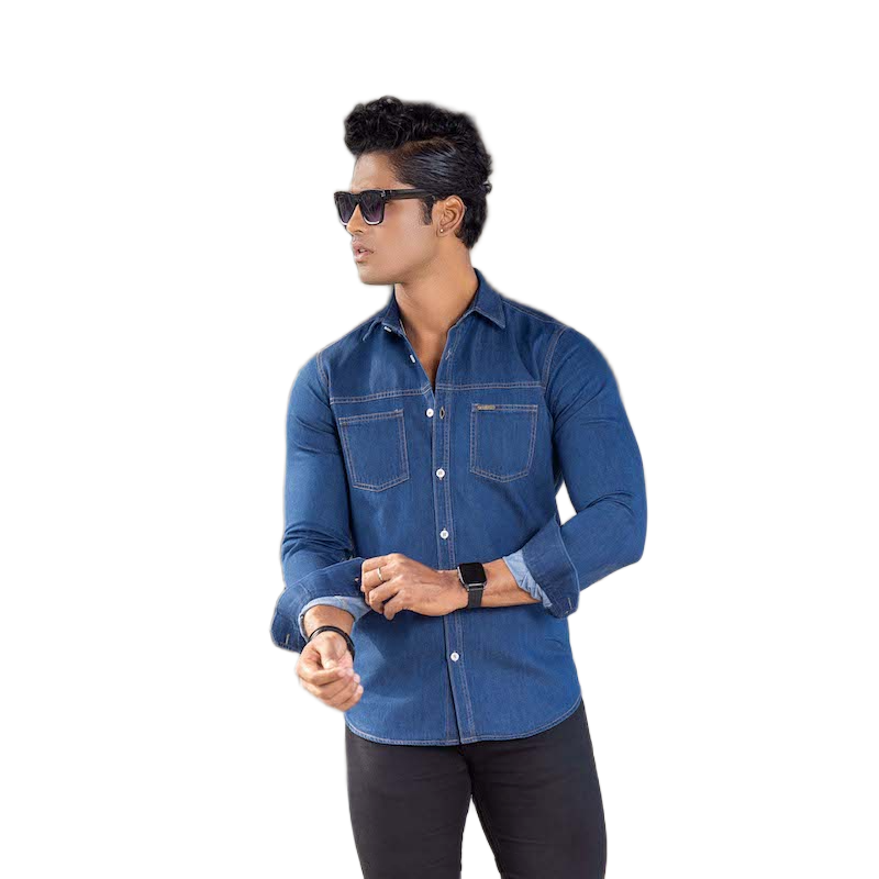 Picture of Manfare's Premium Denim Shirts for Men I MS-13