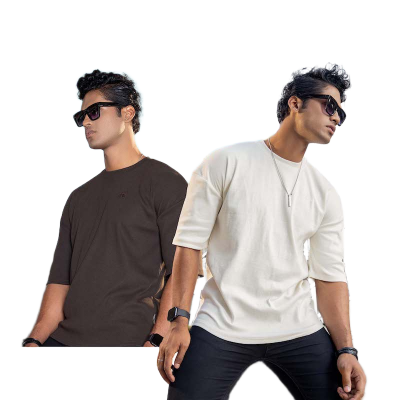 Picture of Premium Rib Fabrics Drop Shoulder T-Shirt | MF-654