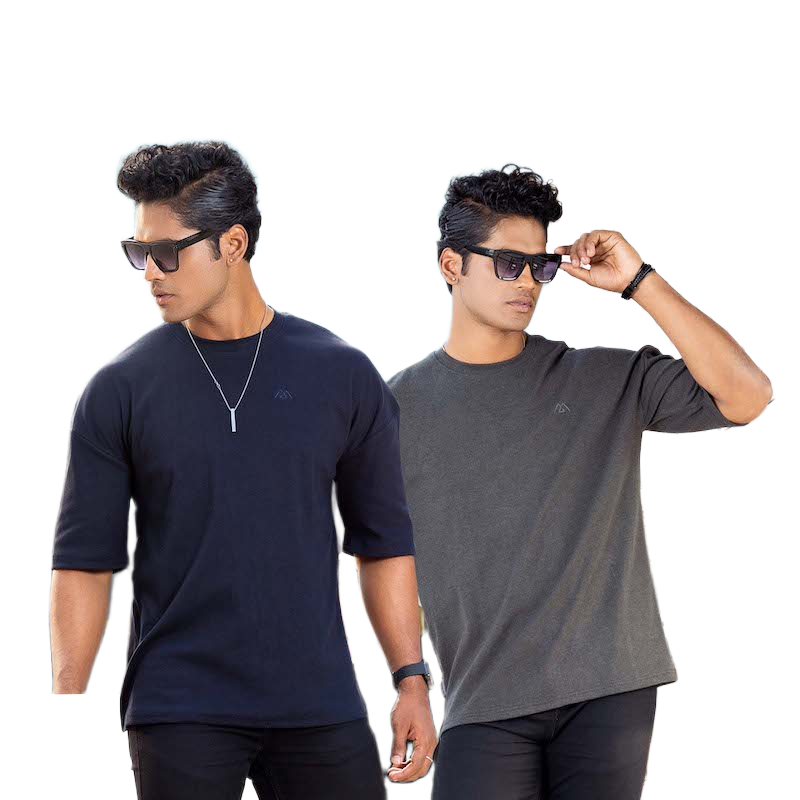 Picture of Premium Rib Fabrics Drop Shoulder T-Shirt | MF-657