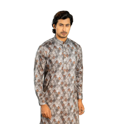 Picture of Manfare's ELITE Quality Digital Printed Panjabi For Men I MP-194