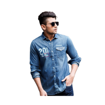 Picture of Manfare's Summer Denim Shirts for Men - MS-12