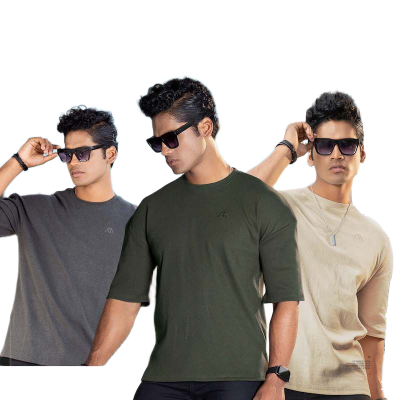 Picture of Premium Rib Fabrics Drop Shoulder T-Shirt | MF-660