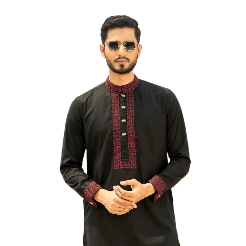 Picture of Manfare's ELITE Quality Embroidery Panjabi For Men I MP-100