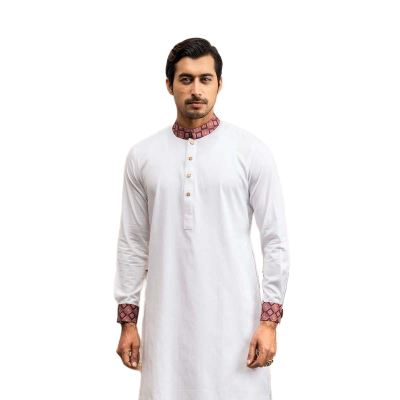 Picture of Manfare's ELITE Quality Contrast Panjabi For Men I MP-182