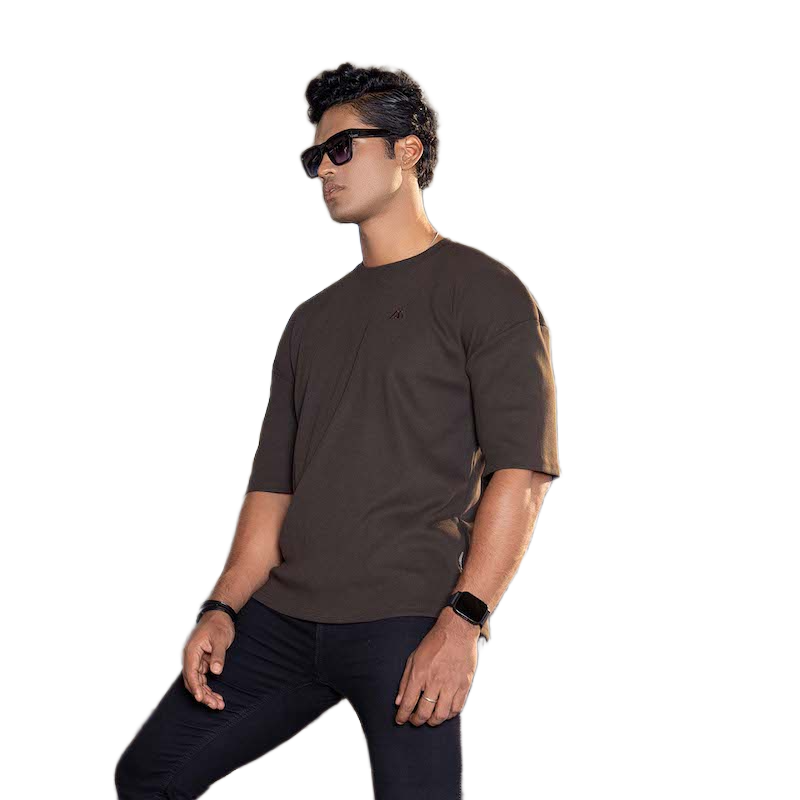 Picture of Premium Rib Fabrics Drop Shoulder T-Shirt | MF-645