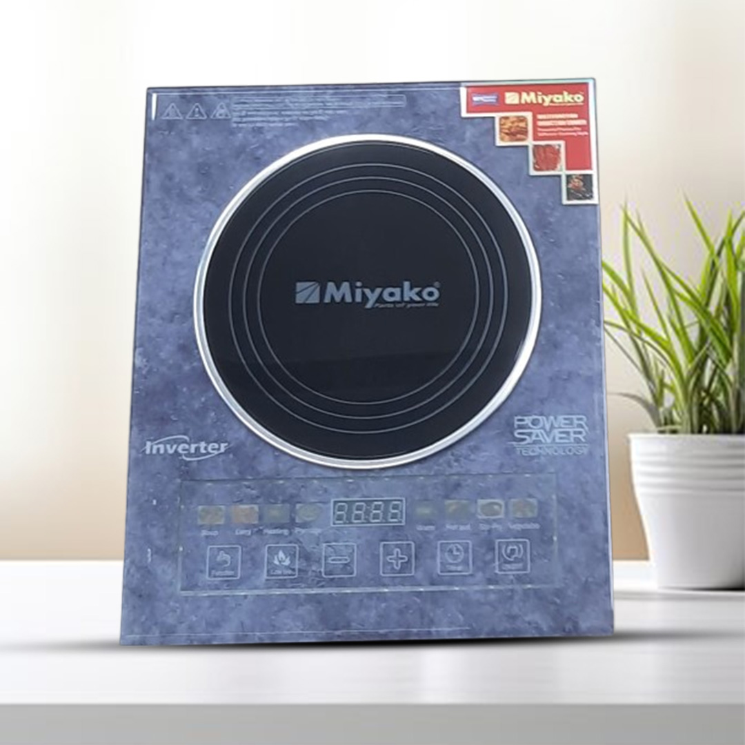 Picture of Miyako Induction Cooker Inverter Technology  Electric Induction Stove Touch Panel Auto Shut Off and Temperature Control TC - 101 -YK