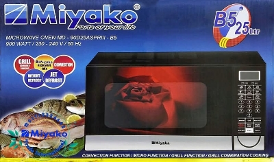Picture of Miyako 25 Liter Micro convection oven MD-90D25ASPRIII-B5