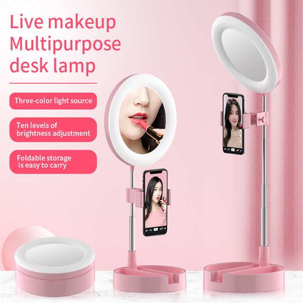 Picture of Live Makeup Multipurpose Ring Lamp With Mobile Stand