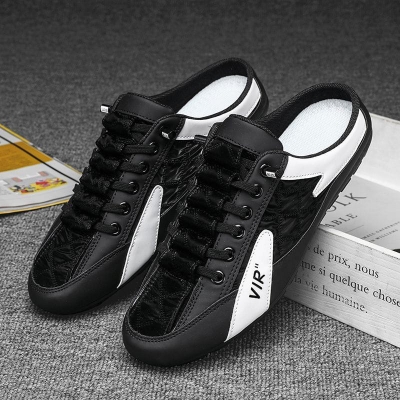 Picture of Backless-Casual-Lace-up-Sneaker