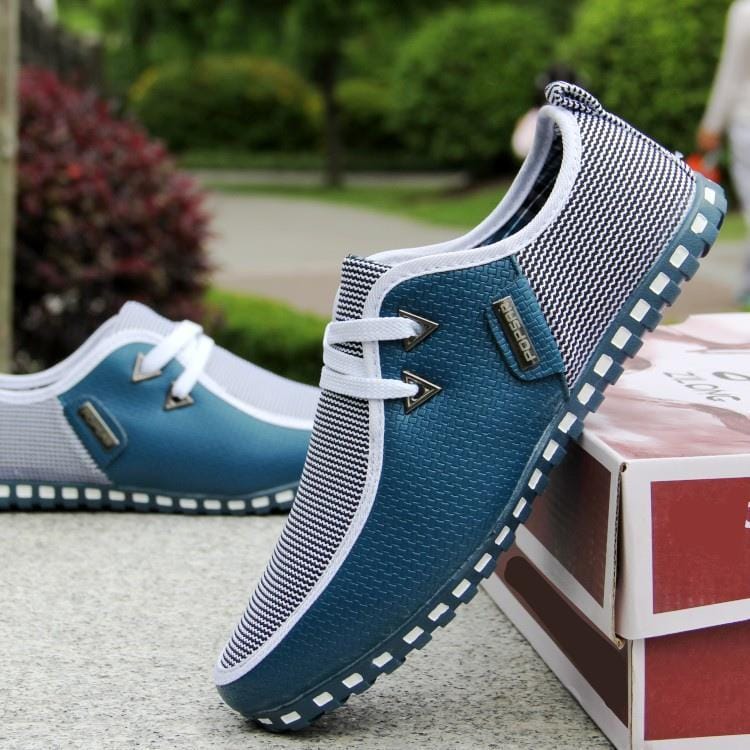 Picture of Men Breathable Casual Lace-up Sneakers