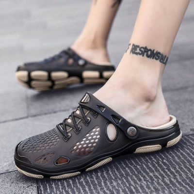 Picture of Men Durable Hollow Crocs