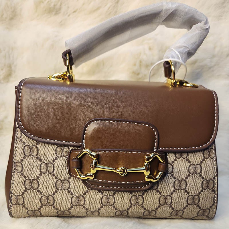 Picture of designer-style structured handbag