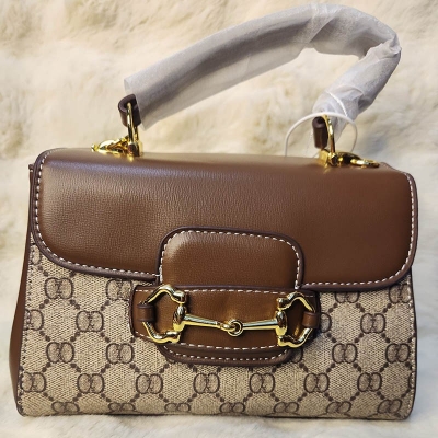 Picture of designer-style structured handbag