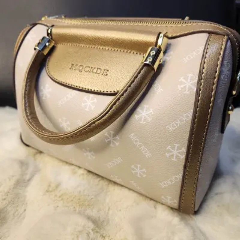 Picture of Women Mauve Golden Bags