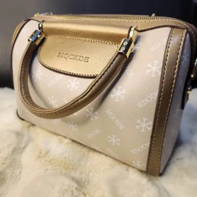 Picture of Women Mauve Golden Bags