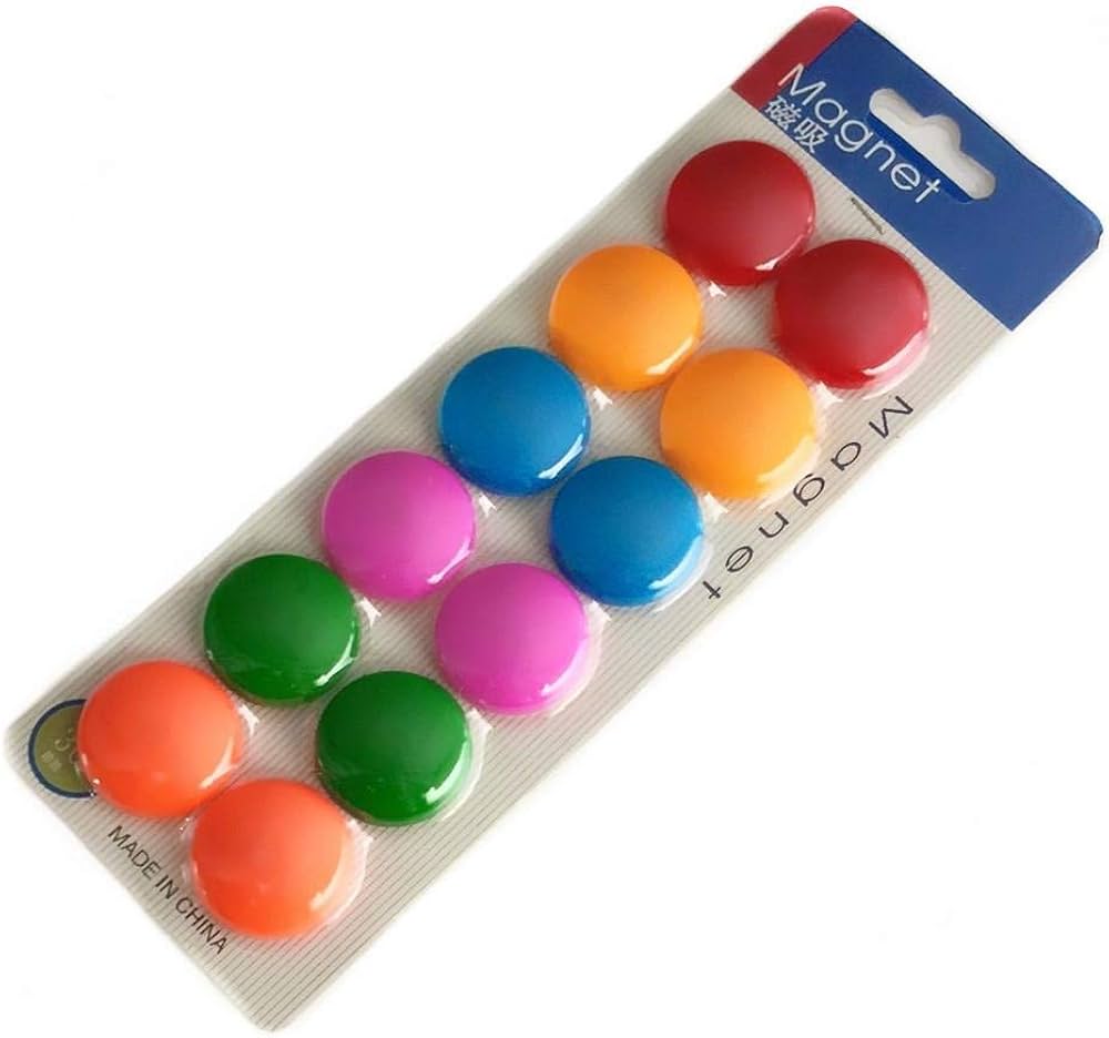 Picture of 6 pairs x Round Neodymium Magnetic Button Hidden Snap Buttons for Bag Cloth Invisible Magnet Buckle