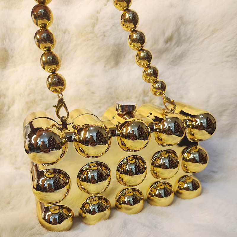 Picture of golden party bag