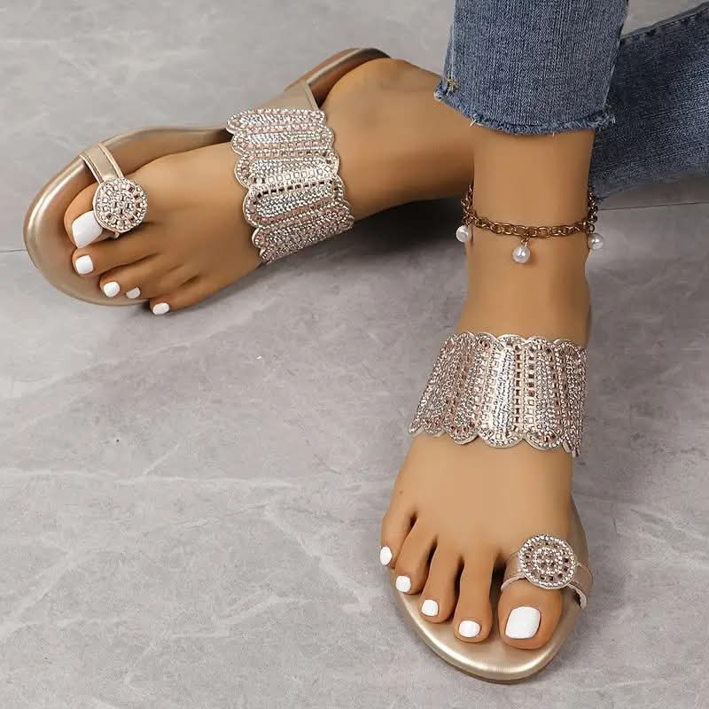 Picture of Rhinestone Slippers
